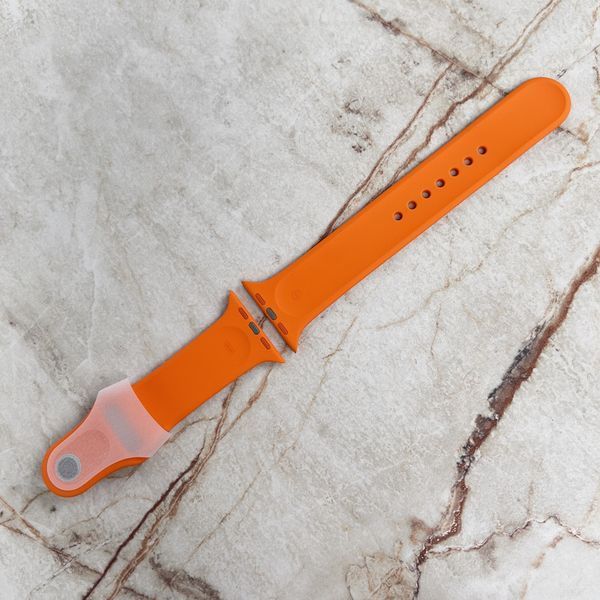 Apple Silicone Orange Ремінець для годнника 46 ММ 028 фото