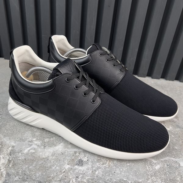 Fastlane Sneakers Damier Black Mesh 3948 фото