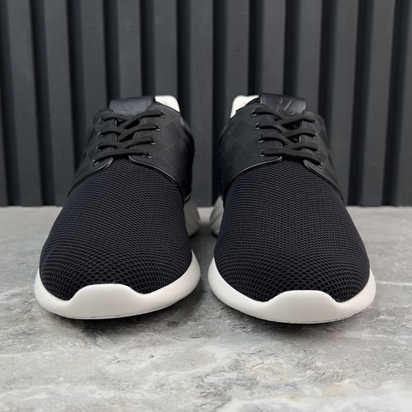 Fastlane Sneakers Damier Black Mesh 3948 фото