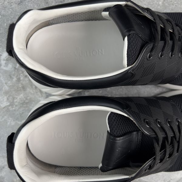 Fastlane Sneakers Damier Black Mesh 3948 фото