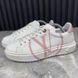 Time Out Sneakers Pink Logo White Leather