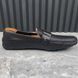 Monte Carlo Moccasins Black Leather