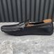 Monte Carlo Moccasins Black Leather