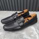 Monte Carlo Moccasins Black Leather