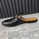 Princetown Horsebit Mule Black Leather