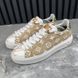 Time Out Sneakers Monogram Logo Beige Canvas