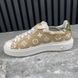 Time Out Sneakers Monogram Logo Beige Canvas
