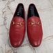 Jordaan Loafers Red leather