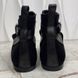 LV Monogram Ankle Boots Strap Black Suede