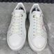 Time Out Sneakers Pink Logo White Leather