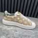 Time Out Sneakers Monogram Logo Beige Canvas
