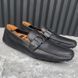 Monte Carlo Moccasins Black Leather