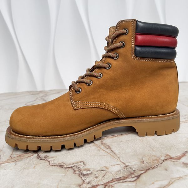 Marland Combat Boots Brown Nubuck Timberland