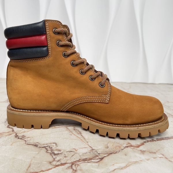 Marland Combat Boots Brown Nubuck Timberland