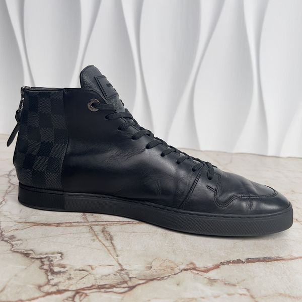 Line Up Sneakers Damier Black Leather