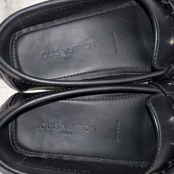 Monte Carlo Driving Moccasins Black Leather