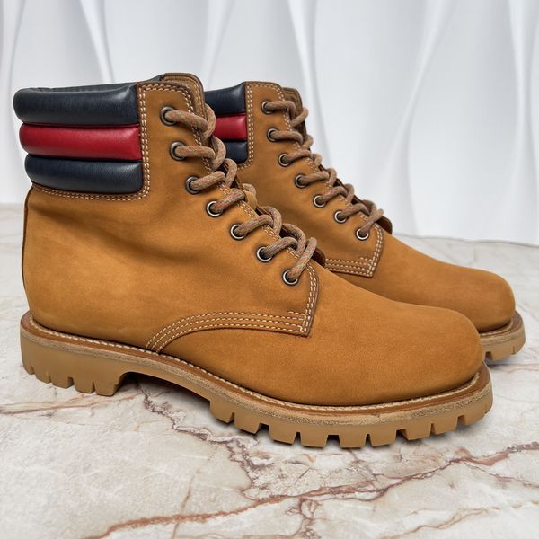 Marland Combat Boots Brown Nubuck Timberland