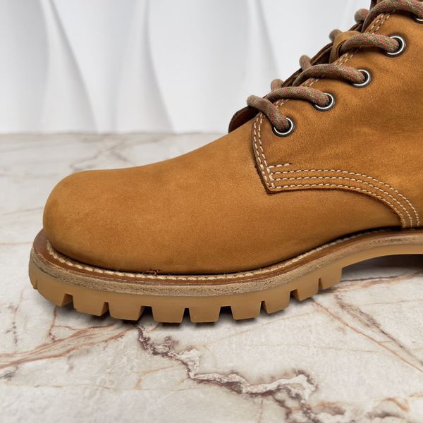 Marland Combat Boots Brown Nubuck Timberland
