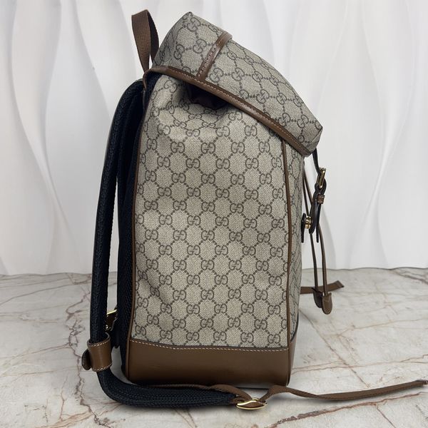Backpack Ebony GG Supreme Canvas
