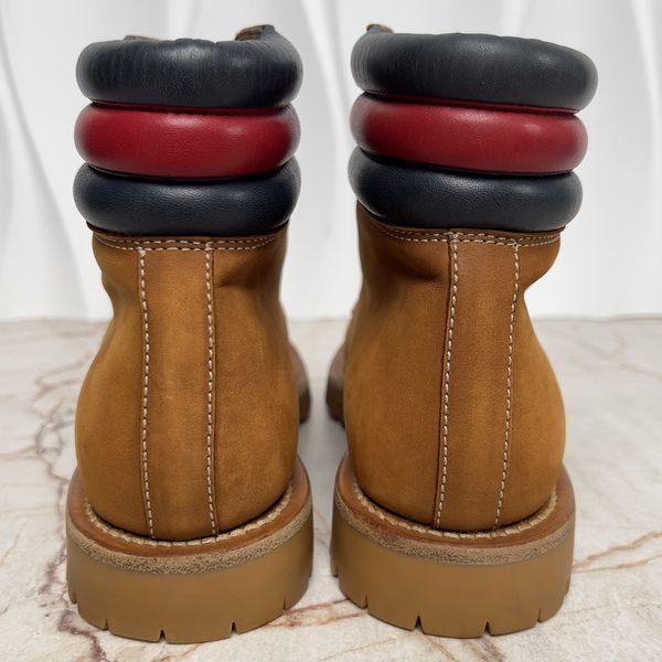 Marland Combat Boots Brown Nubuck Timberland