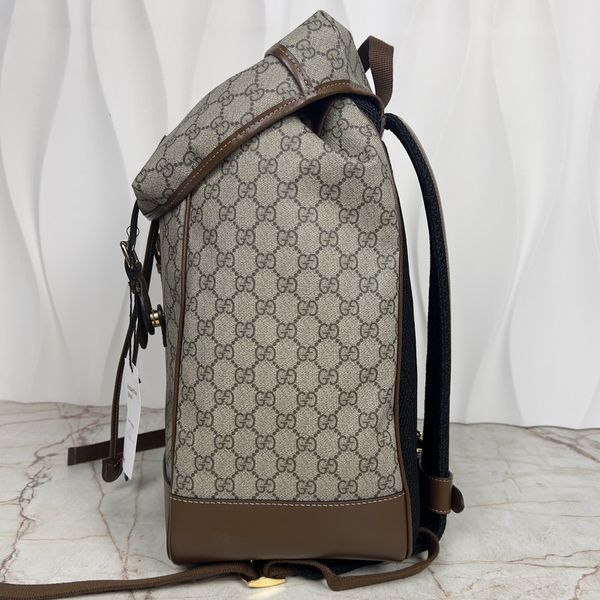 Backpack Ebony GG Supreme Canvas