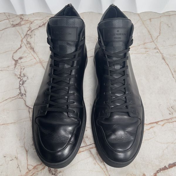 Line Up Sneakers Damier Black Leather