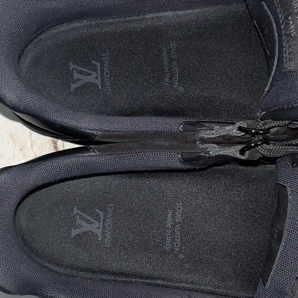 Trainer LV кросівки чорні замшеві 3472 фото