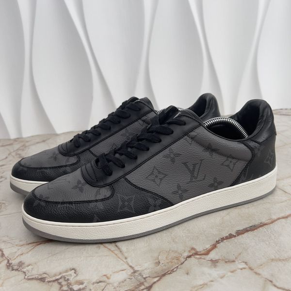 Rivoli Sneakers Monogram Eclipse Gray Canvas