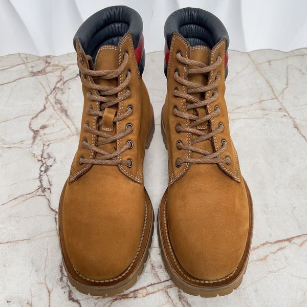 Marland Combat Boots Brown Nubuck Timberland