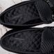 Chain Damier Loafer Black Satin