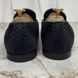 Chain Damier Loafer Black Satin