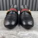 Donnie Web GG Loafers Black Leather