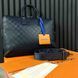 Porte Document Damier сумка синя шкіряна LV02 фото 2
