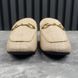 Princetown Mule Beige Raffia Snakeskin Leather