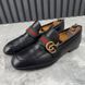 Donnie Web GG Loafers Black Leather