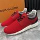 Fastlane Sneakers Red Damier Mesh
