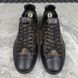 Slalom Monogram Sneakers Brown Leather