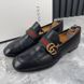 Donnie Web GG Loafers Black Leather