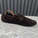 Monte Carlo Moccasins Fur Brown Suede