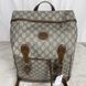 Backpack Ebony GG Supreme Canvas