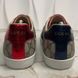 ACE Supreme GG Canvas Python Beige Leather Sneakers