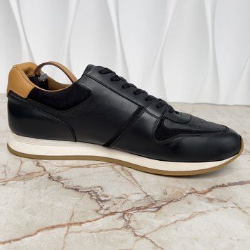 Abbesses Sneakers Black Leather