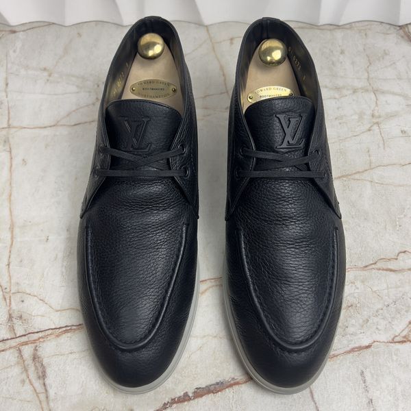 Estate Desert Boots Black Grain Leather