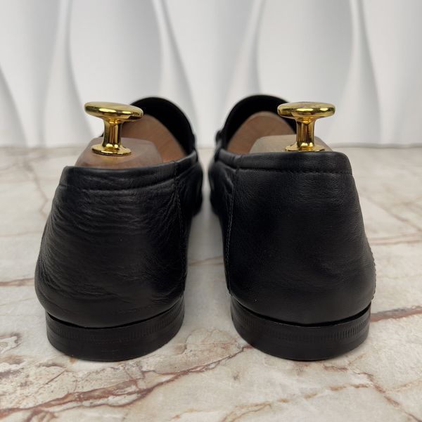 Brixton Horsebit Kingsnake Loafers Black Leather