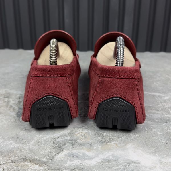 Racetrack Driving Moccasin Red Suede