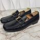 Montaigne Logo LV Loafers Black Leather