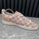 Frontrow Sneakers Damier Azur Tahitienne Bora Bora Canvas Rose Ballerine