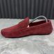 Racetrack Driving Moccasin Red Suede