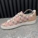 Frontrow Sneakers Damier Azur Tahitienne Bora Bora Canvas Rose Ballerine