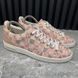 Frontrow Sneakers Damier Azur Tahitienne Bora Bora Canvas Rose Ballerine